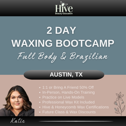 2 Day Waxing Bootcamp 1:1 | Austin TX