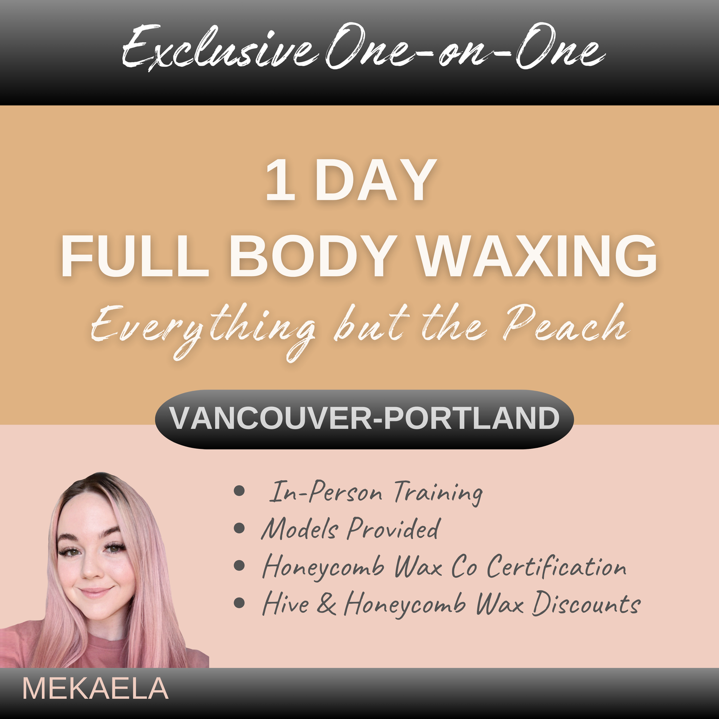 Full Body Wax Mastery 1:1 | Longview WA