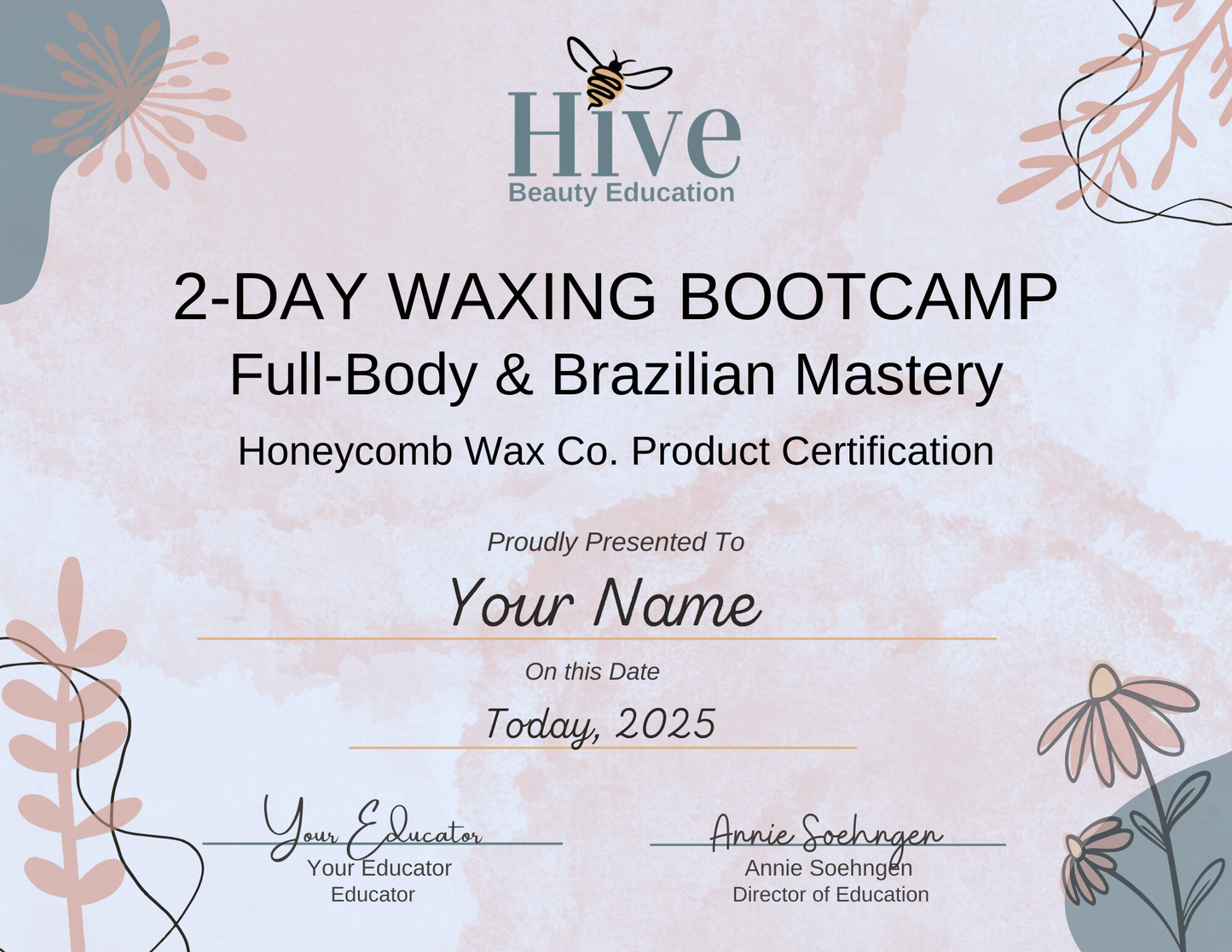 2 Day Waxing Bootcamp 1:1 | Longview WA