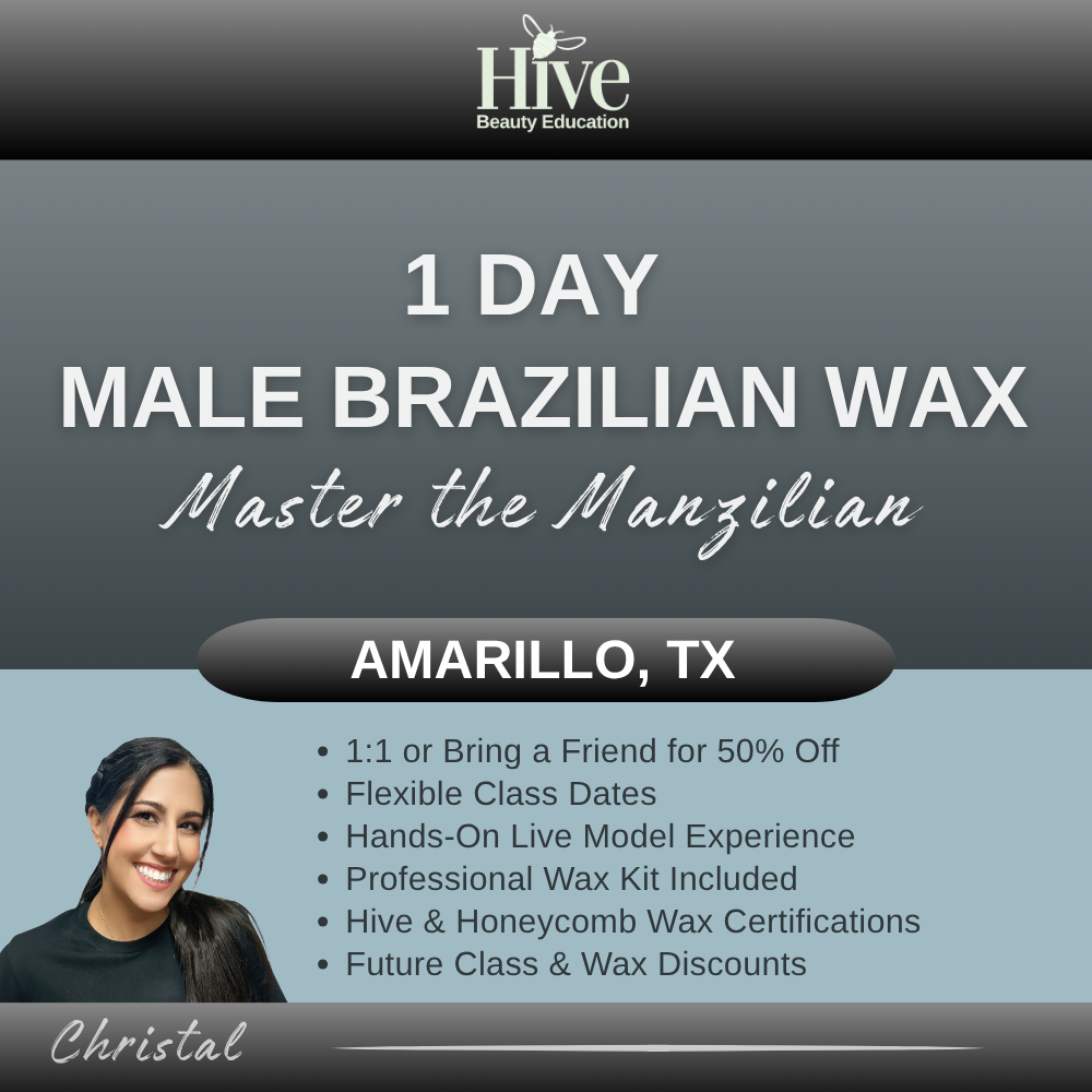 Male Brazilian Wax Mastery 1:1 | Amarillo TX