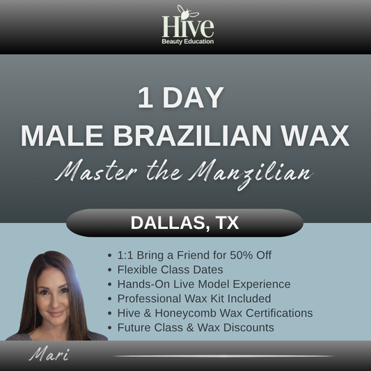 Male Brazilian Wax Mastery 1:1 | Dallas TX