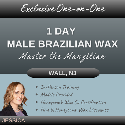 Male Brazilian Wax Mastery 1:1  |  Wall NJ