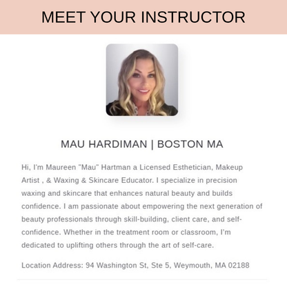 2 Day Waxing Bootcamp | Boston MA